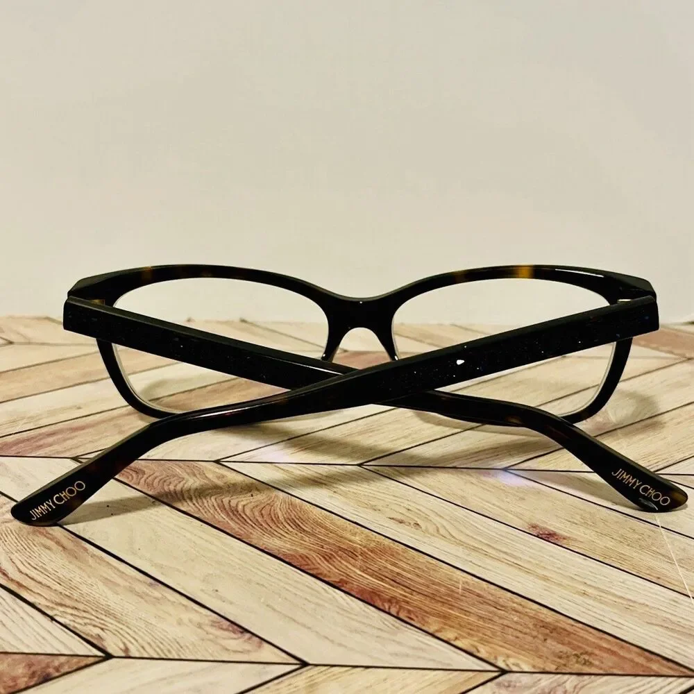 Jimmy Choo Eyeglasses Brown Black Gems JC239 086‎ 145 Brown Made in Italy Frames
